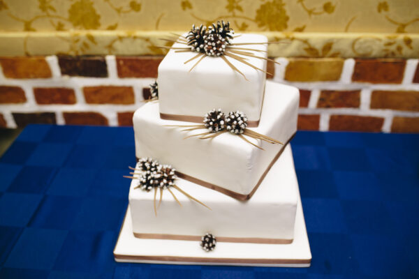 Three-Tier Wedding Cake (Buttercream)