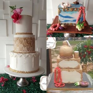 Affordable wedding cakes in Warri