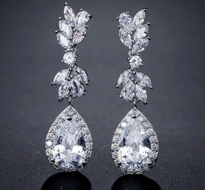 Crystal bride’s Earrings