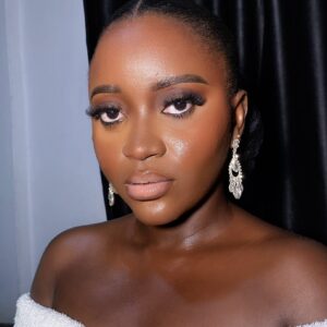 Bridal makeup and hairstyling