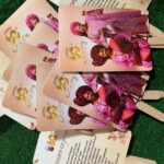 Customize wood handfan