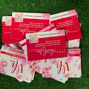 Brand thank you card