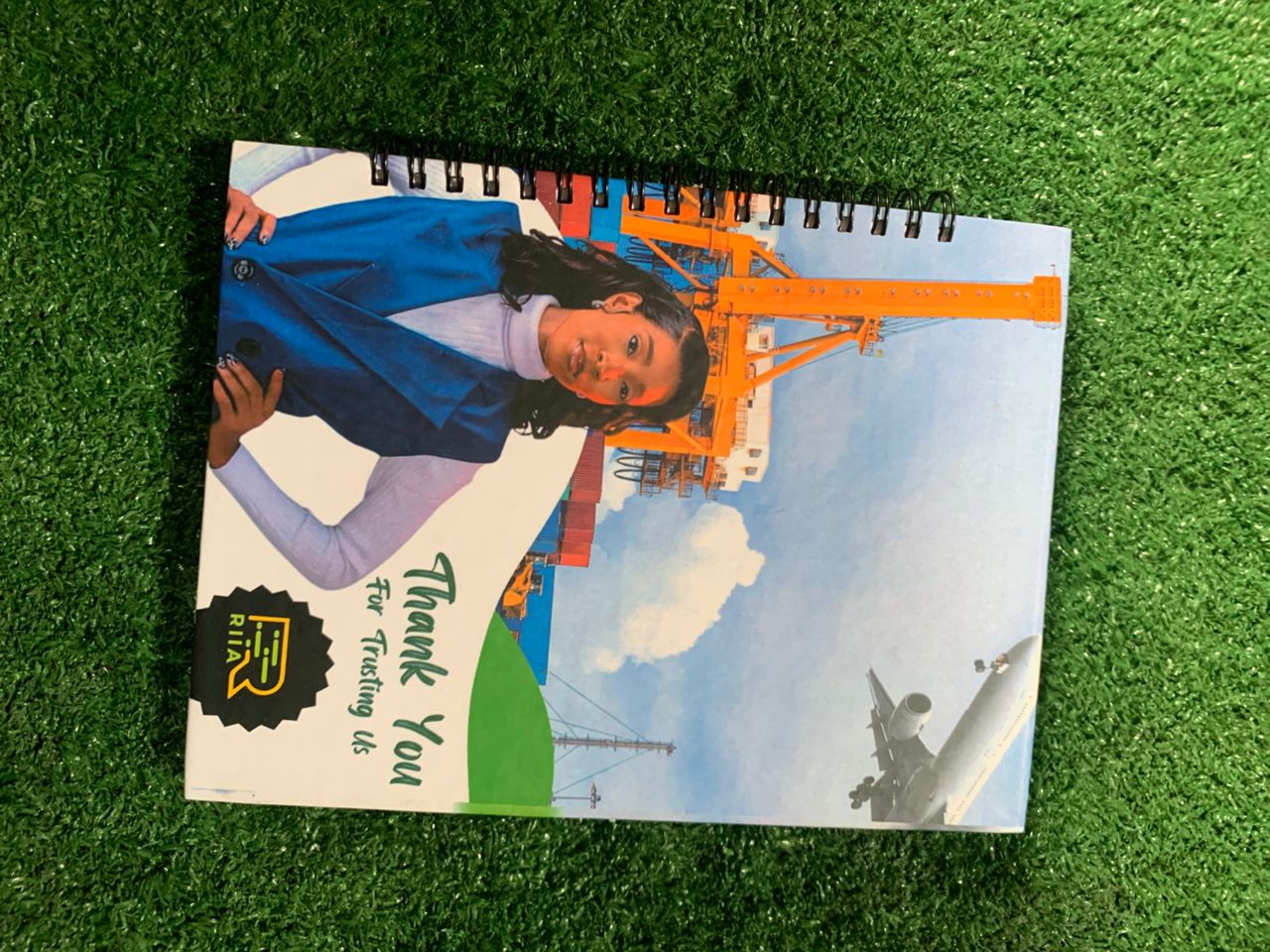 Hardcover jotter