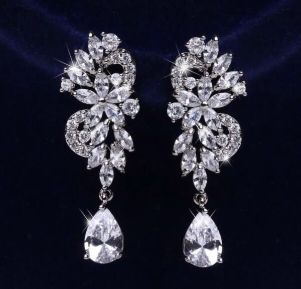 Bride’s Crystal Earrings