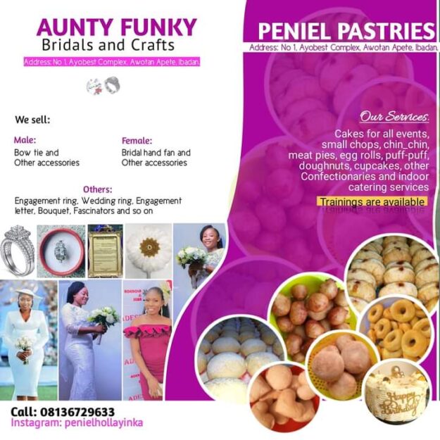 Aunty funky's bridal